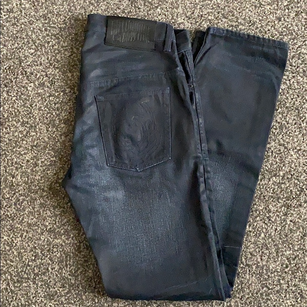 Billionaire Boys Club slim fit indigo blue denim